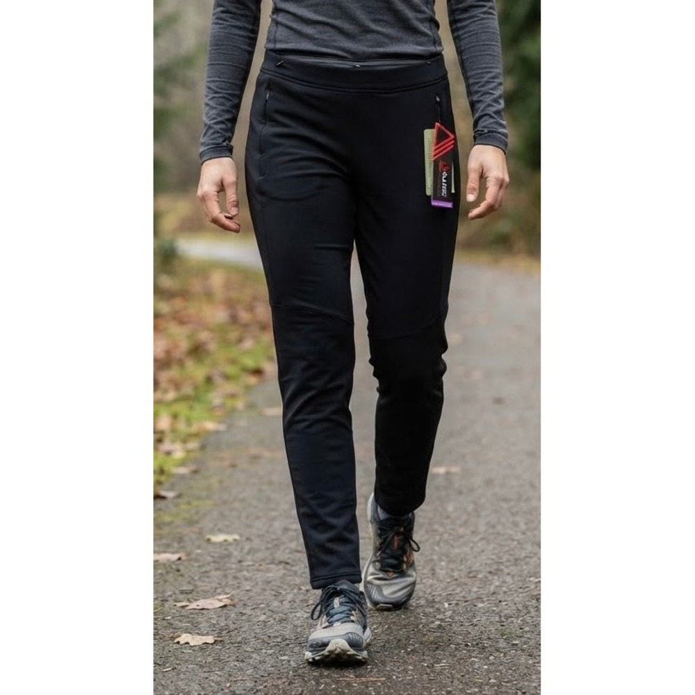 REI Co-op Women 2X Hyperaxis Fleece Pant Plus Polartec Power Stretch Pro Black